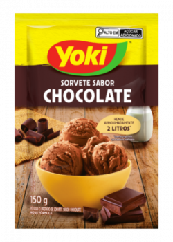 PO P/SORVETE YOKI 150G CHOCOLATE