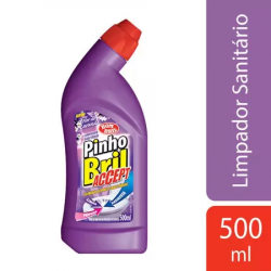 LIMPADOR SANITARIO PINHO BRILL ACCEPT 500ML LAVANDA