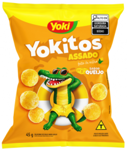 SALGADINHO YOKITOS  45G BOLINHA QUEIJO