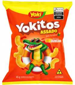 SALGADINHO YOKITOS  45G LUA QUEIJO