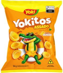 SALGADINHO YOKITOS  54G CONCH QUEIJO