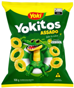 SALGADINHO YOKITOS 108G ANEL CEBOLA