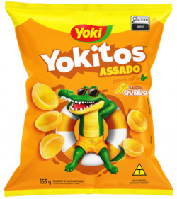 SALGADINHO YOKITOS 153G CONCH QUEIJO