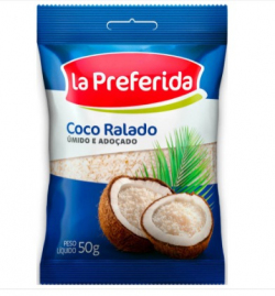 COCO RALADO LA PREFER  50G UMIDO E ADOADO