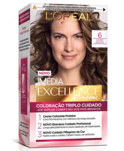COLOR EXCEL CREME 6.0 LOURO ESCURO