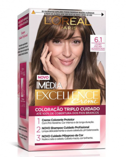 COLOR EXCELLENCE CREME 6.1 LOURO ESCURO ACINZENTADO