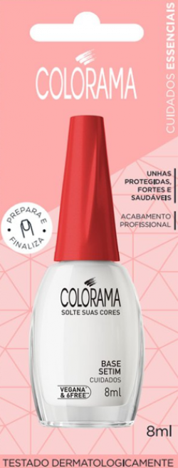 ESMALTE CUIDADO COLORAMA 8ML BASE SETIM