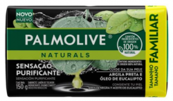 SABONETE PALMOLIVE NATURALS 150G  ARGILA E EUCALIPTO