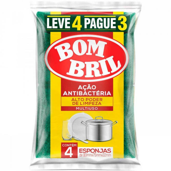 ESPONJA BOMBRIL MULTIUSO L4P3