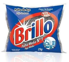 PALHA ACO BRILLO N.1 25G