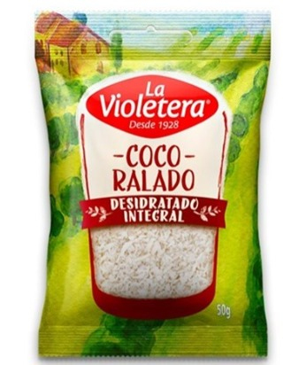 COCO RALADO LA VIOLET  50G INTEGRAL