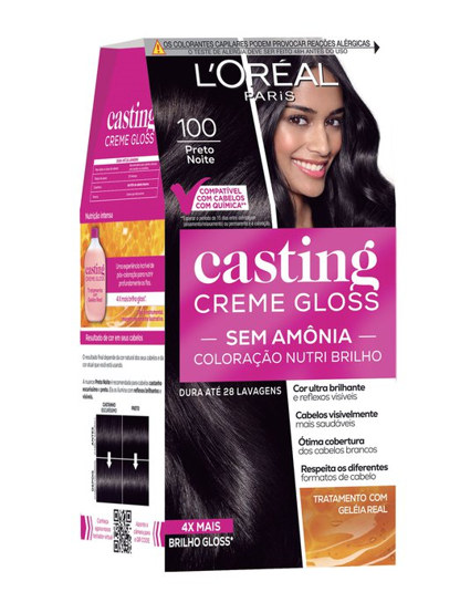 COLOR CASTING CREME GLOSS 100 PRETO NOITE
