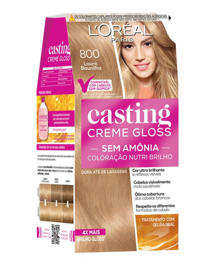 COLOR CASTING CREME GLOSS 800 LOURO BAUNILHA