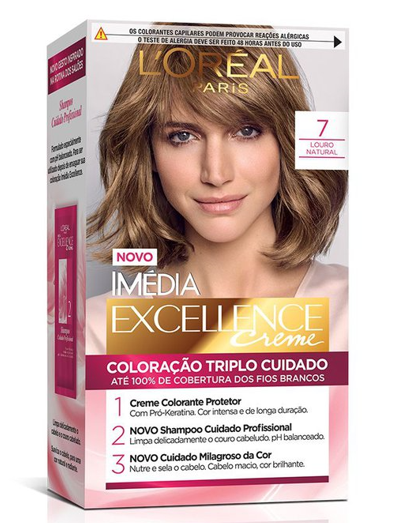COLOR EXCELLENCE CREME 7.0 LOURO NATURAL