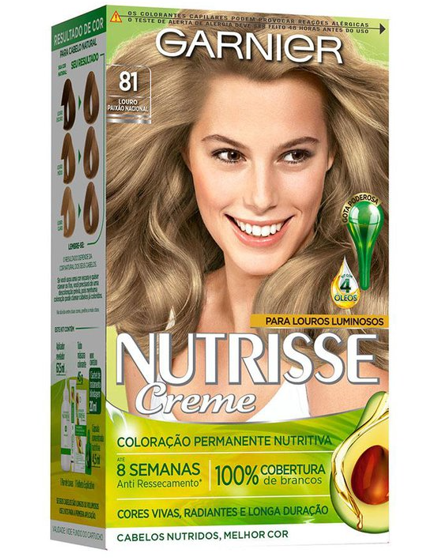 COLOR GARNIER NUTRISSE 81 LOURO PAIXO NACIONAL