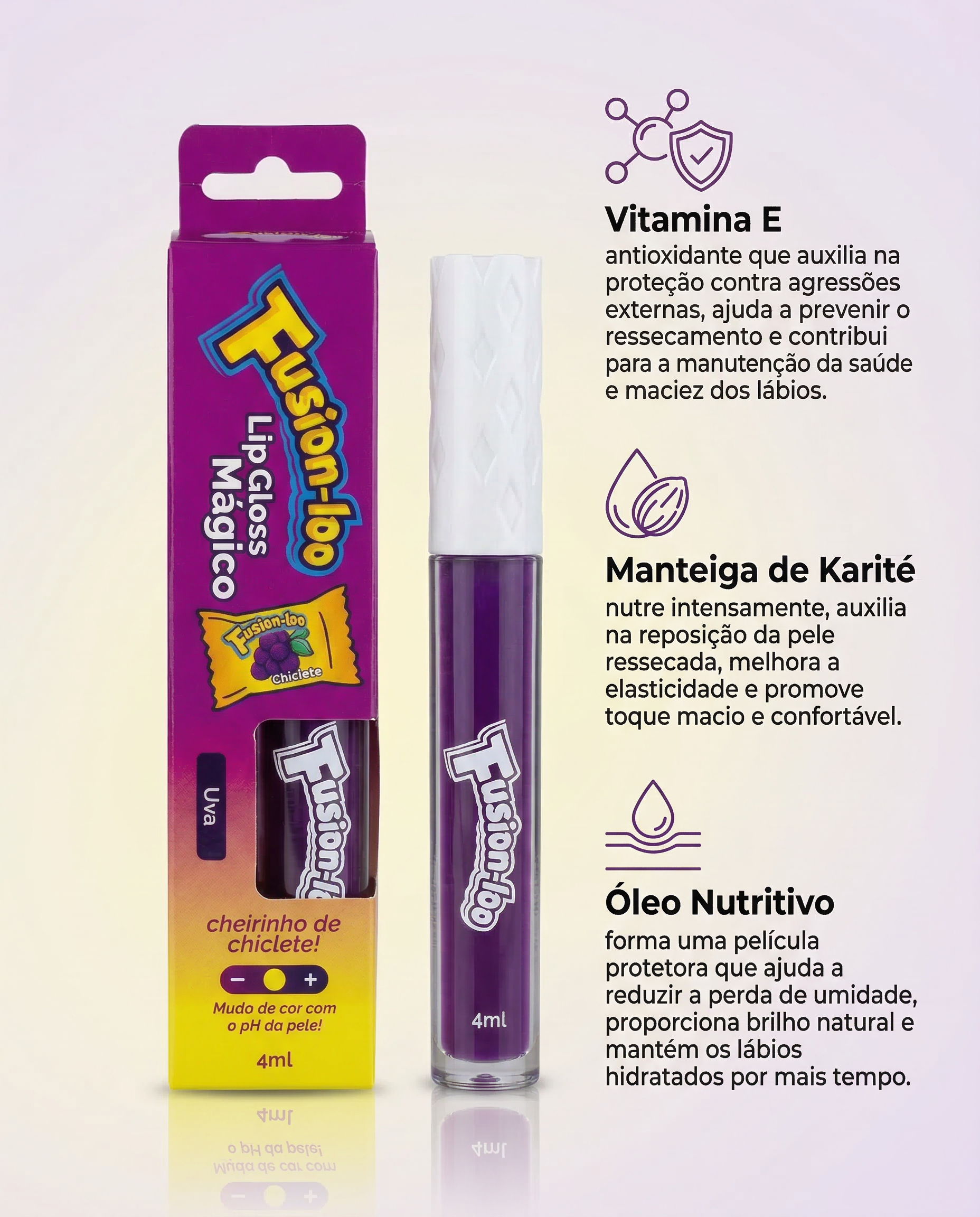 LIP GLOSS M�GICO FUSION-LOO 4ML UVA